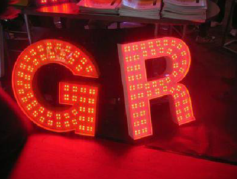 清涧LED发光字常见的安装误区。